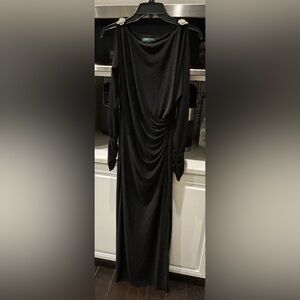 Lauren Ralph Lauren black evening gown